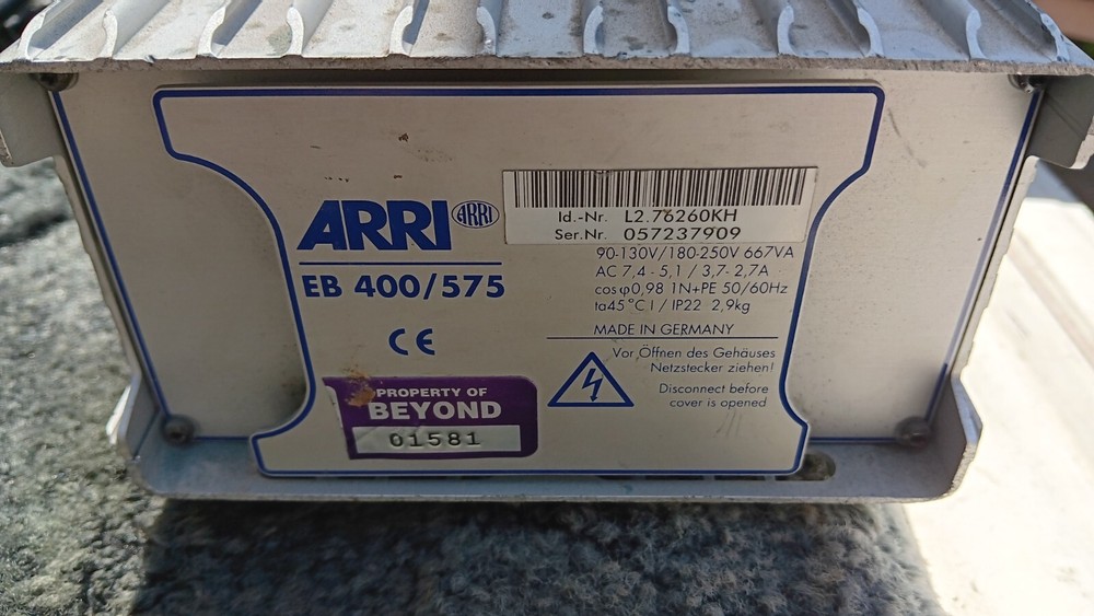 Arri Daylight light system