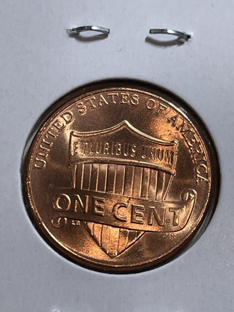 2023 Lincoln Shield Penny 1 cent error - Iberty - Missing letter L