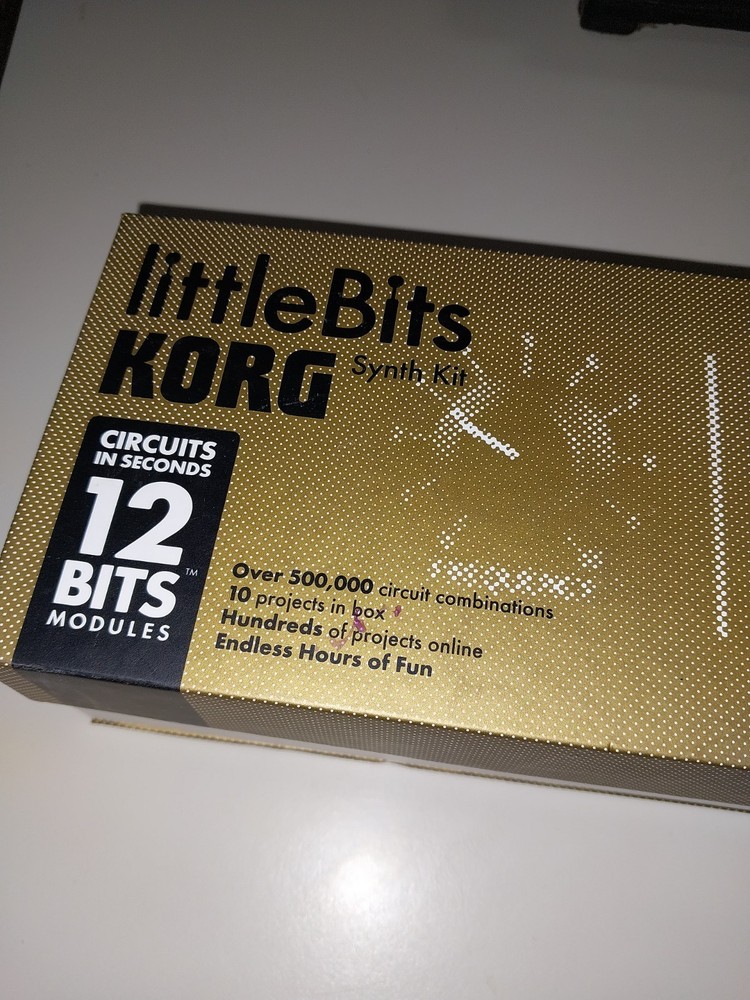 KORG LittleBits Synth Kit 12 Bits Modules 1 Piece Missing
