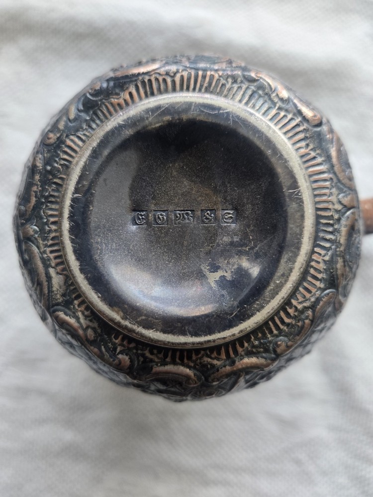 Vintage E G Webster And Son Repousse Teapot