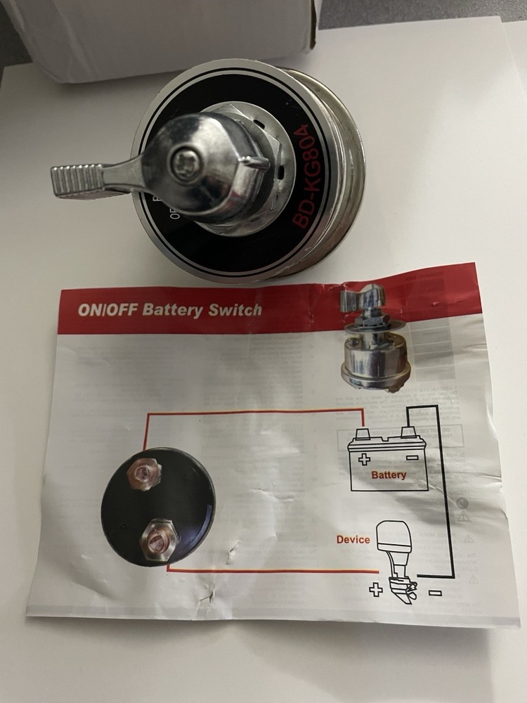 Master Battery Disconnect Switch BD-KG804 300A
