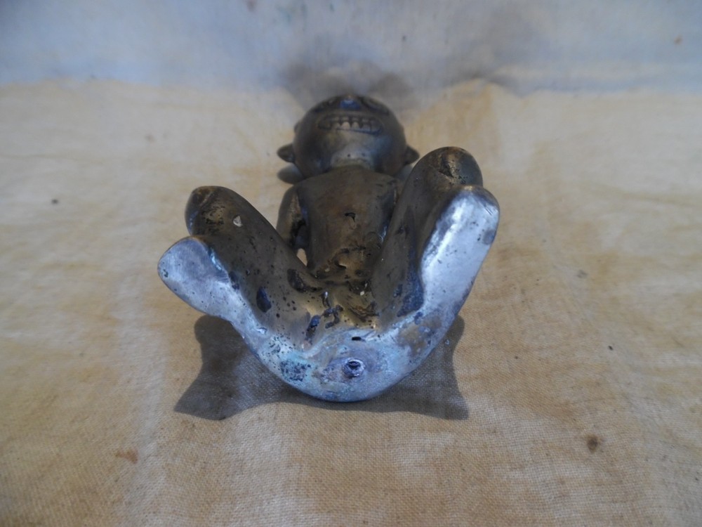 Bronze Devil Figurine Sculpture