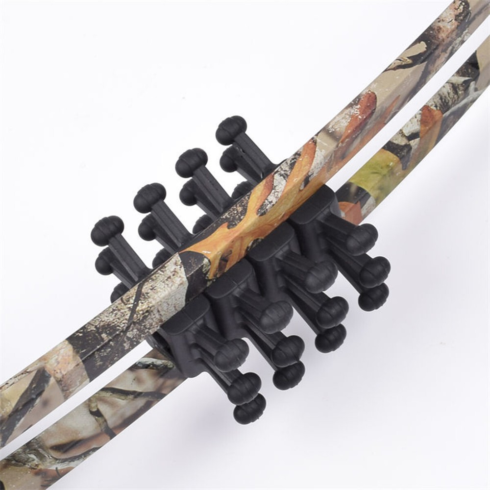 8PK Dampeners Compound Bow Rubber Dampeners Split Limb Dampeners Vibration,BK