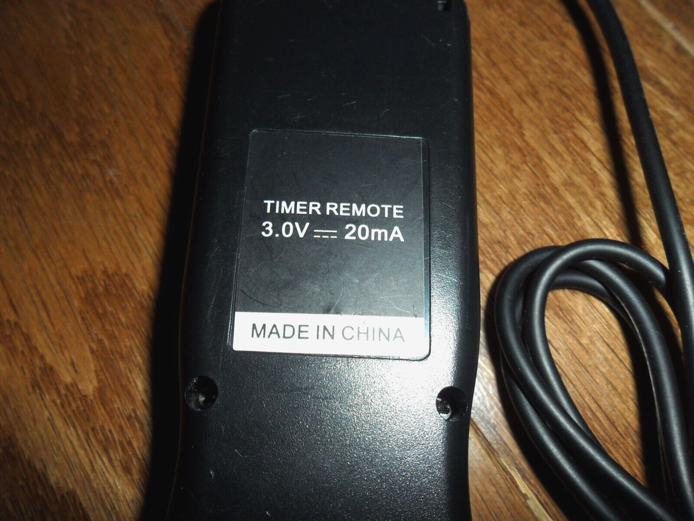 Shoot Timer Remote Control Shutter Release for Cameras