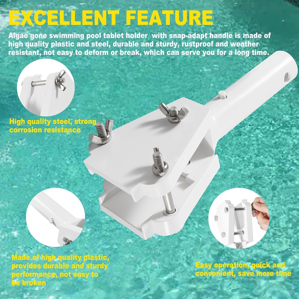 Tablet Holder For Pentair 542068 Pool Algae Stains With Snap-adapt Handle