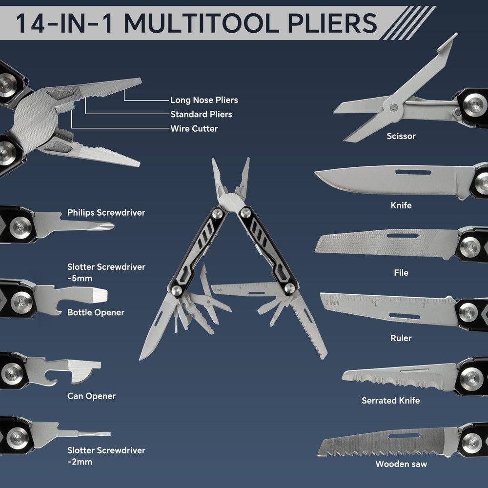Side Storage Compartment Accessories, PT420-35240 Multitool with Bracket & Sh...