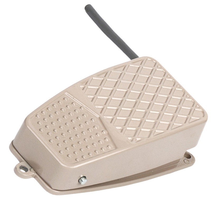 Space Saving Electrical Foot Pedal Controller with Antiskid Designs for Workshop