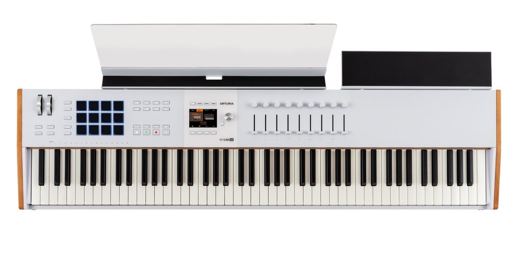 Arturia KEYLAB 88-Key Mk3 White USB Midi Keyboard Controller+Abletone Live Lite