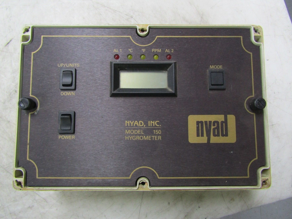 💥NYAD HYGROMETER DEWPOINT MOISTURE ANALYZER MODEL 150