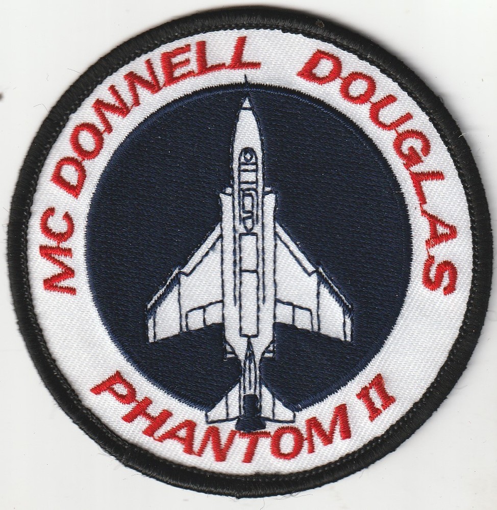 USAF AIR FORCE MCDONNELL DOUGLAS PHANTOM II patch