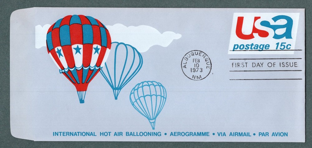 US #UC44 UC44A UC46 (3) Air Letter First Day Issues