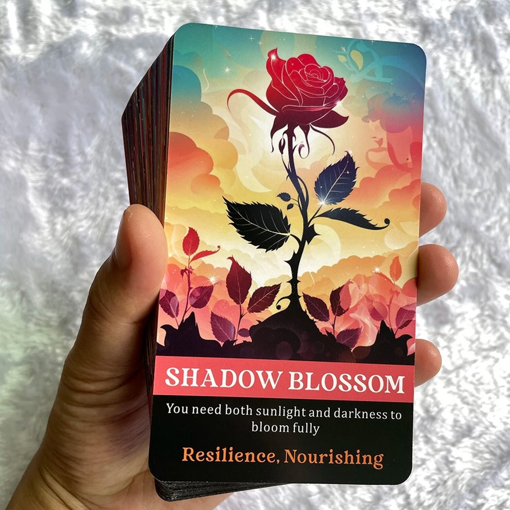 Shadow Work Oracle: 56 Oracle Card Deck with keywords and messages
