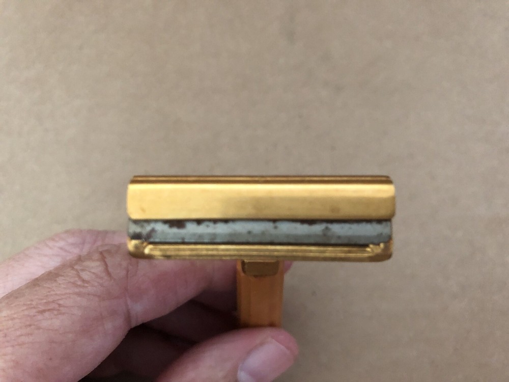 Vintage EVERSHARP / SCHICK Butterscotch Bakelite Handle Razor