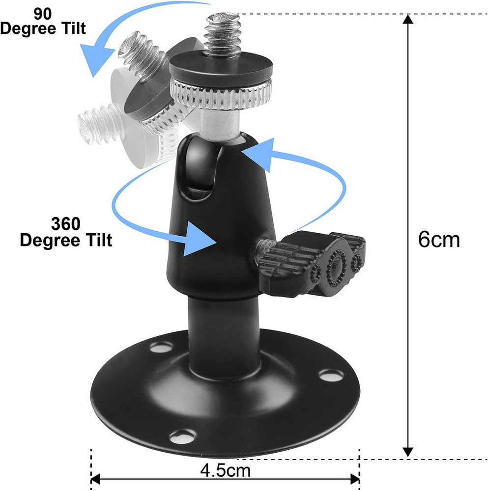 Camera Bracket Mount 3 Pcs Security Wall Mount for Oculus Sensor Arlo, Arlo Pro,