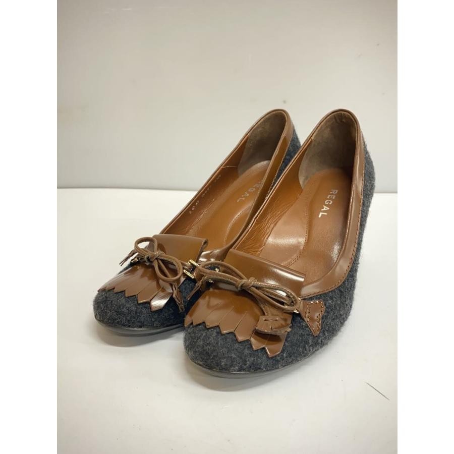 REGAL pumps, size 24.5cm, gray.