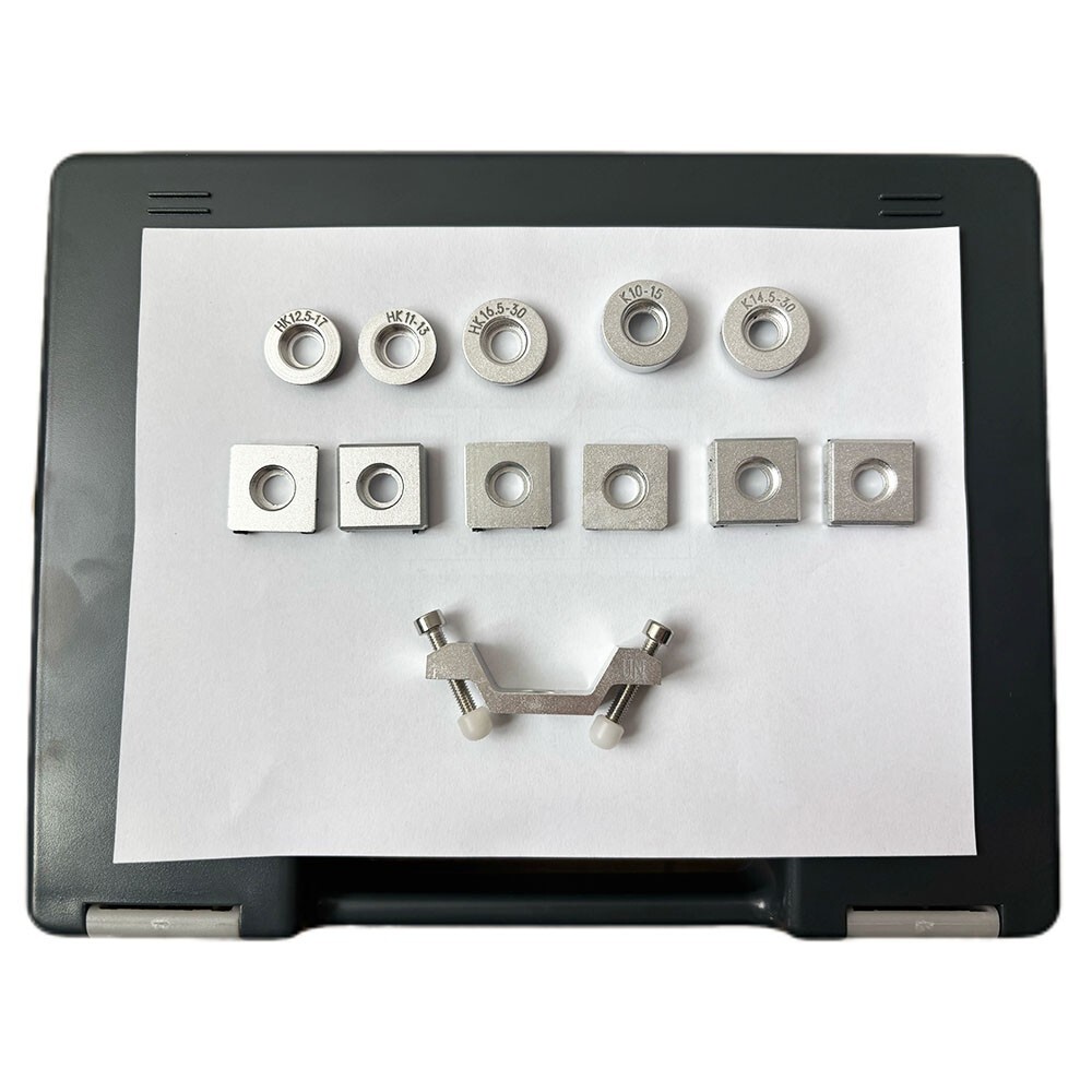 12pc Support Ring Set Leeb Hardness Testers Adapter Rings Set for Leeb Probes