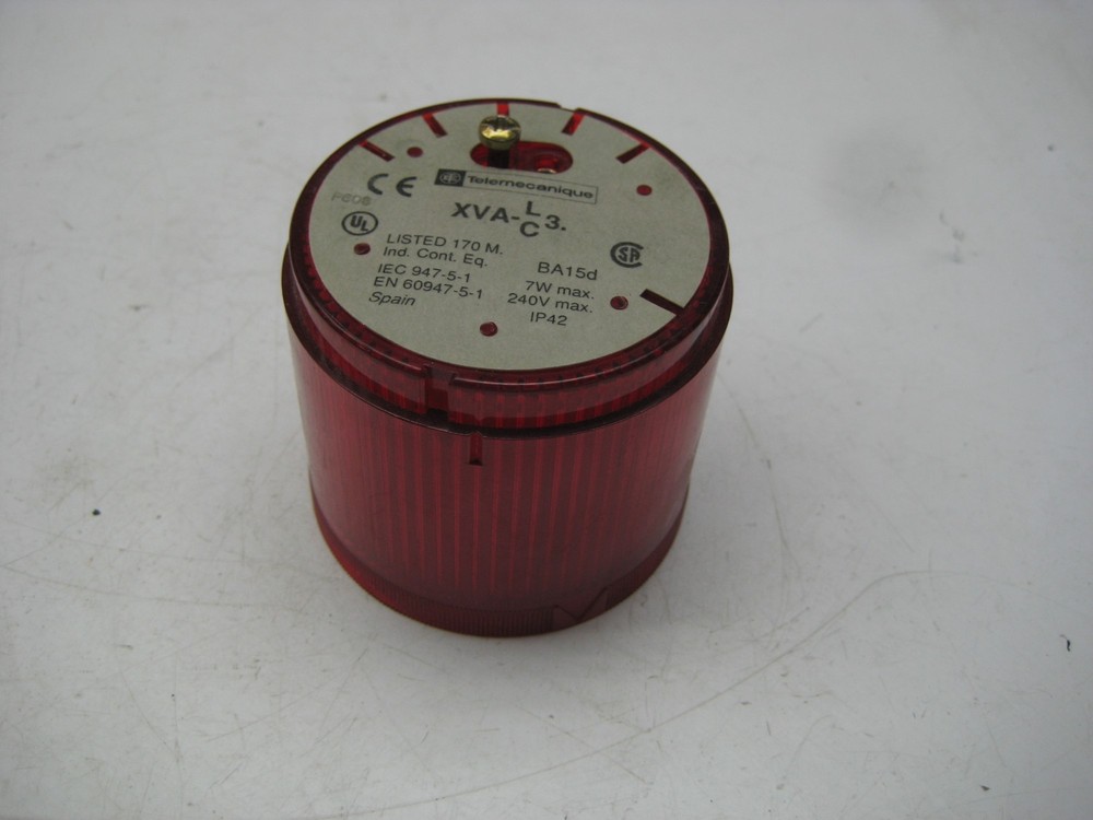 TELEMECANIQUE XVA-LC3 RED STACK LIGHT UNMP