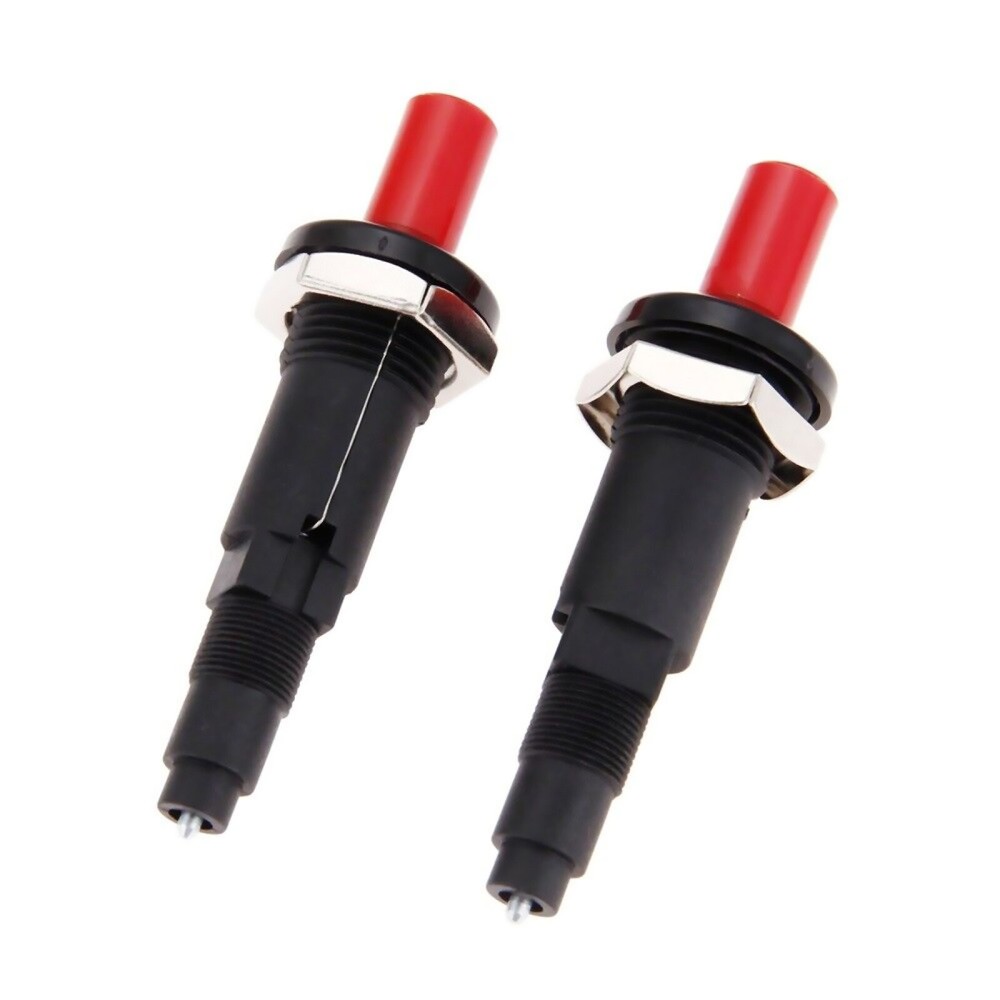 2Pack Replacement Piezo Ceramic Ignitor Set BBQ Grill Gas Stove Ignitor Kit