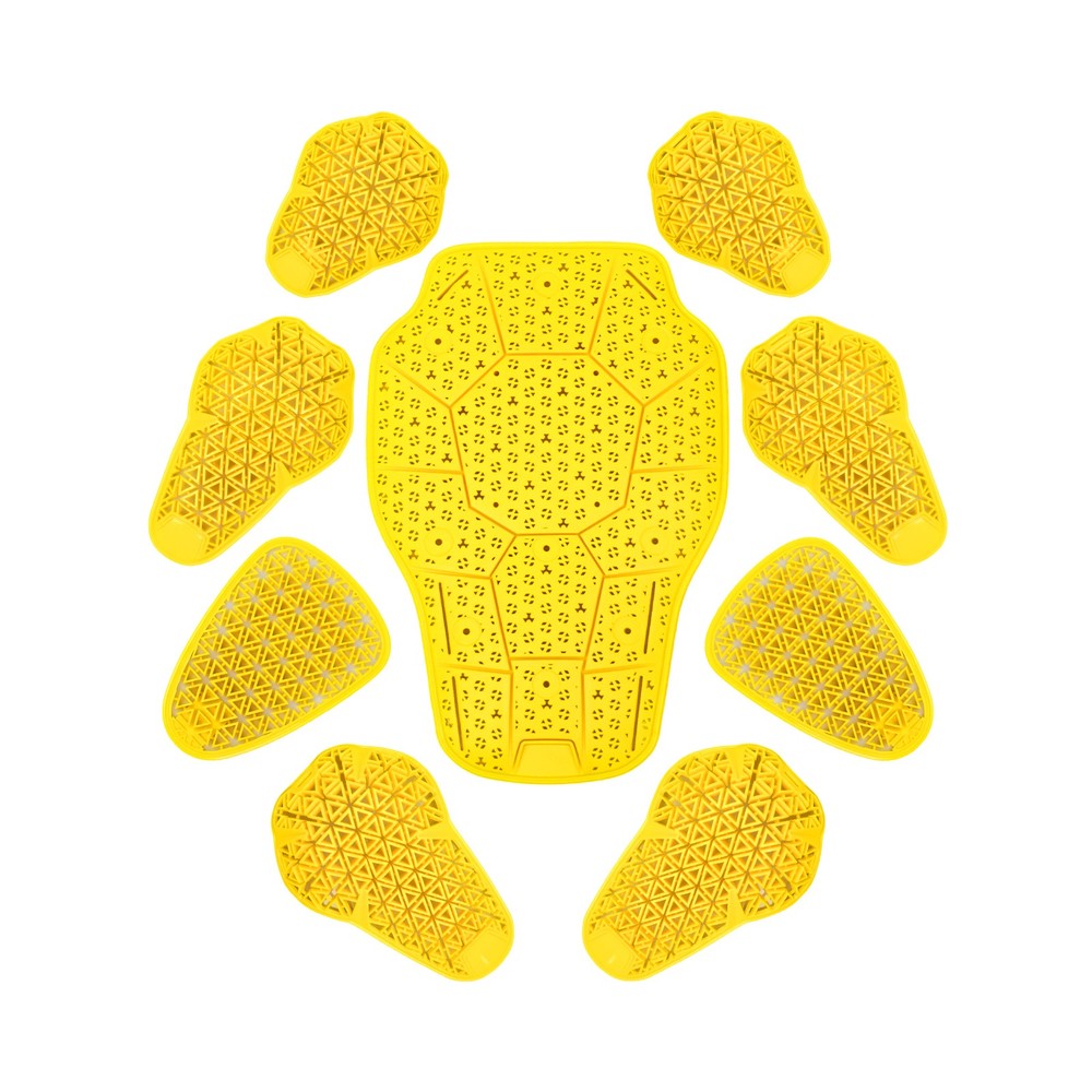 WOSAWE Motorcycle Soft Protective Gear CE2 Certified Insertable Protection 9 Set