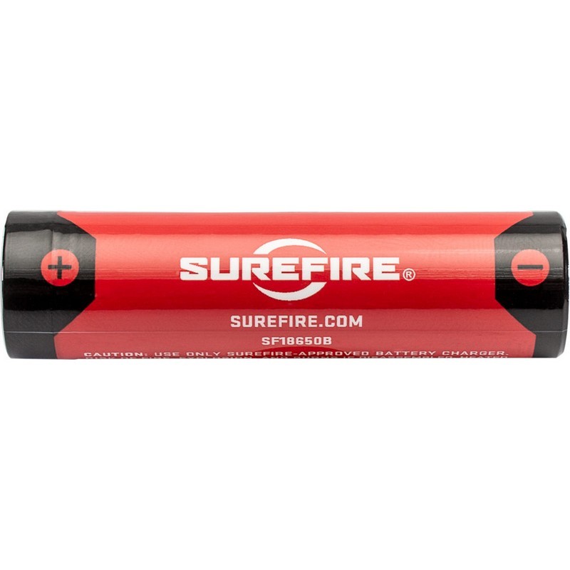 SureFire 18650B Micro USB Lithium Ion Rechargeable Battery