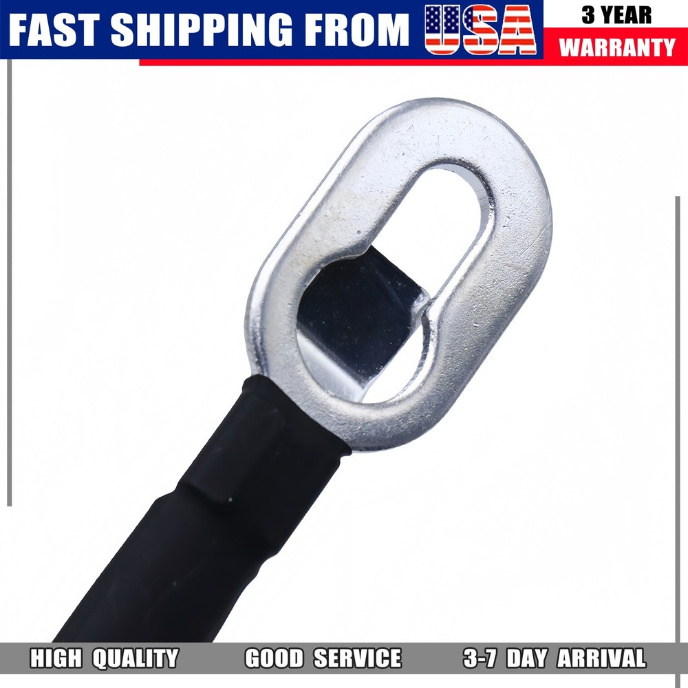 2PCS Tail Gate Support Cables Fits 88-00 Chevy Silverado GMC Sierra Black