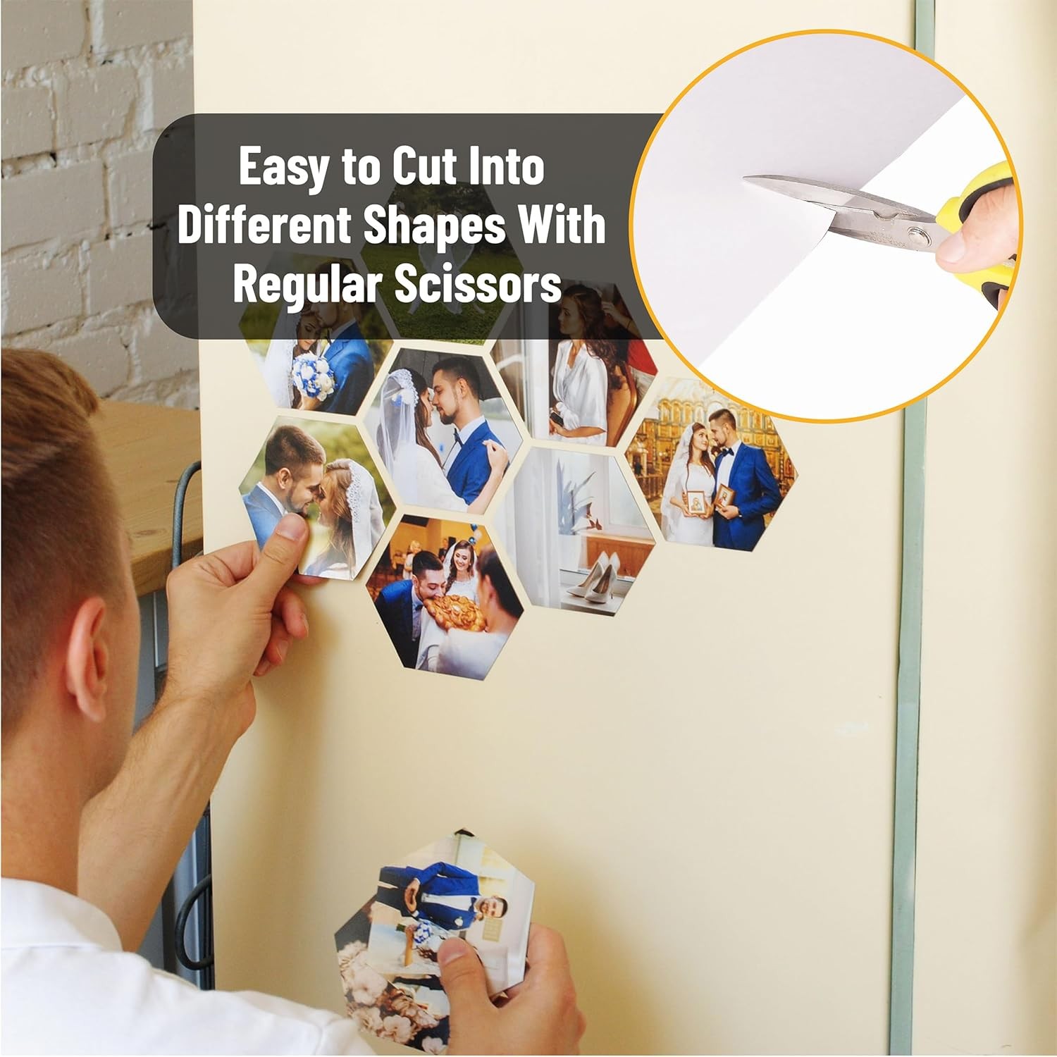 Mr. Pen- Adhesive Magnetic Sheets, 8" x 10", 4 Pack, Magnetic Sheet, Magnetic Pa