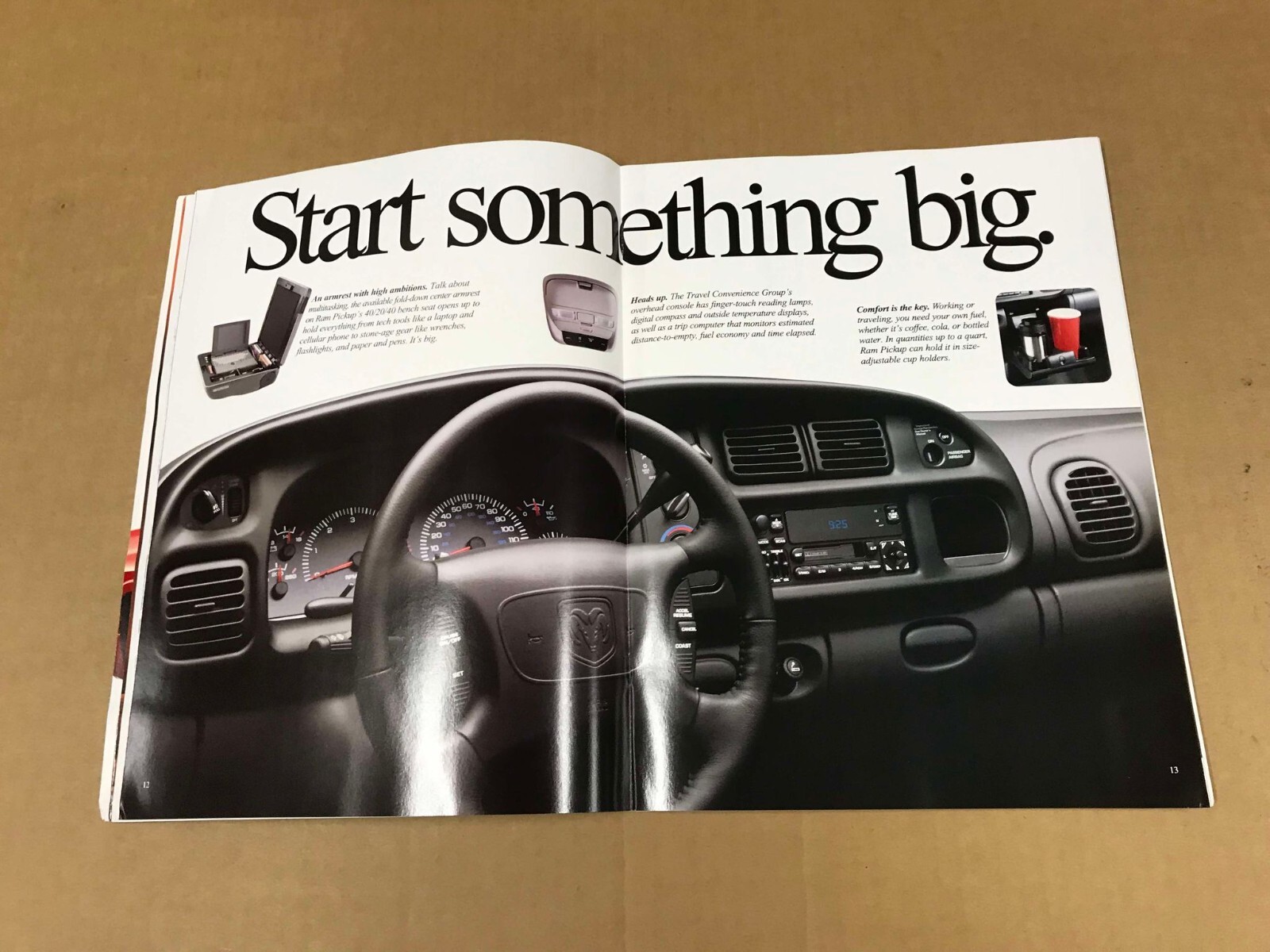 NOS 2001 Dodge Ram Dealership Salesman Brochure