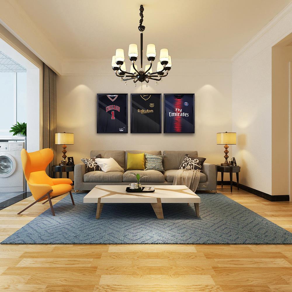 Football Jersey Display Frame Case Pro UV Box Lockable with UV Protection Hanger