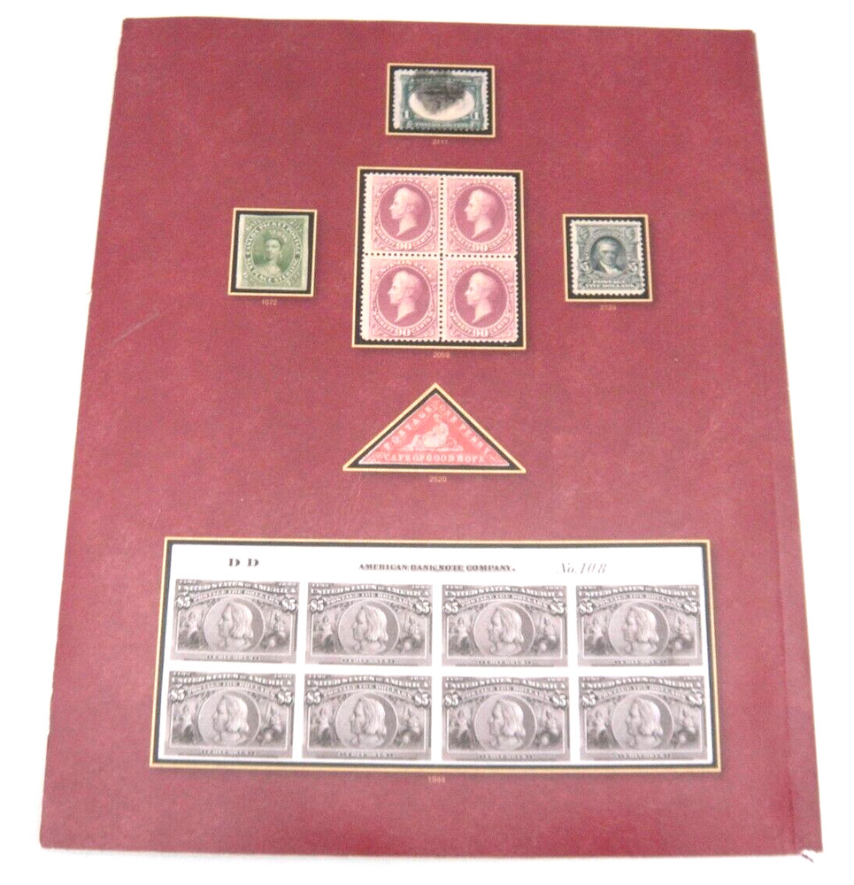 Firby Stamp Auction Catalog 2008 David Arch William Wightman Ron Brigham Coll