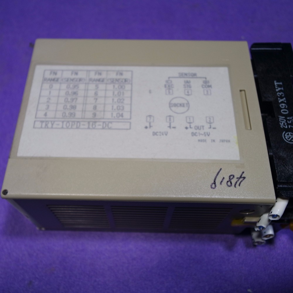 RKC TRY-10PD-16-DC TRANSMITTER TRY, USED