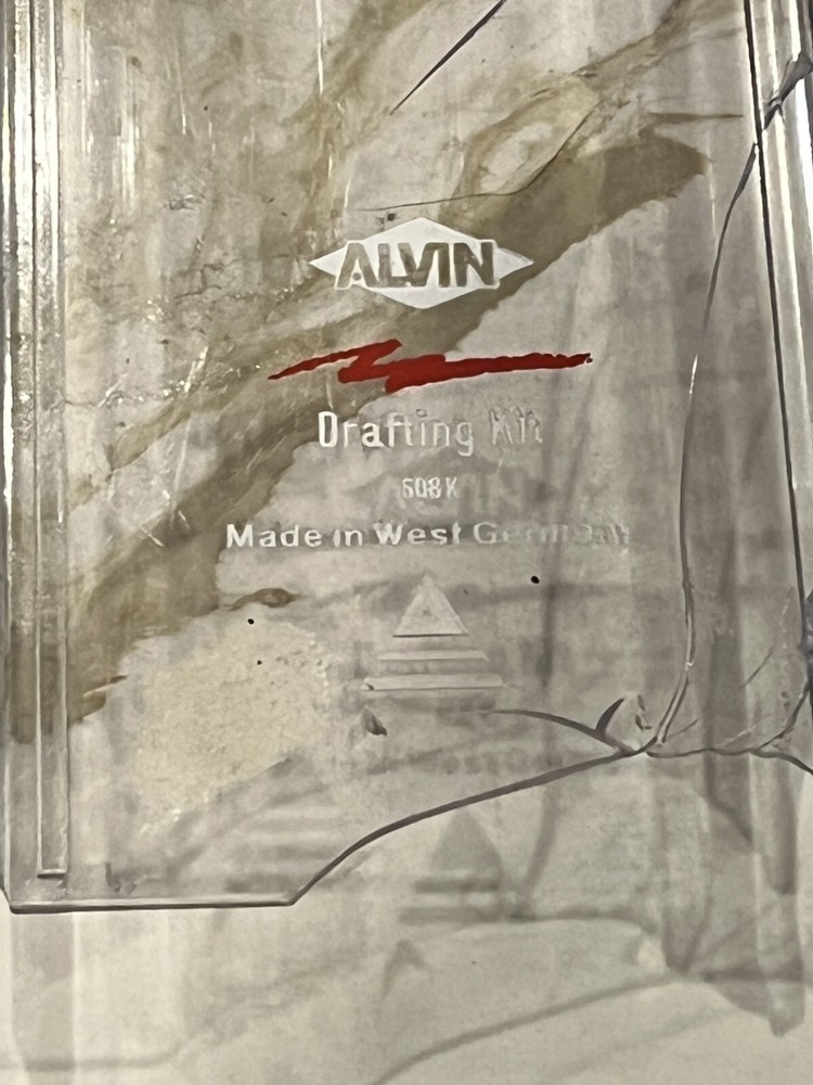 Alvin 608K Drafting Kit Drafting, Architecture Kit Made In Germany
