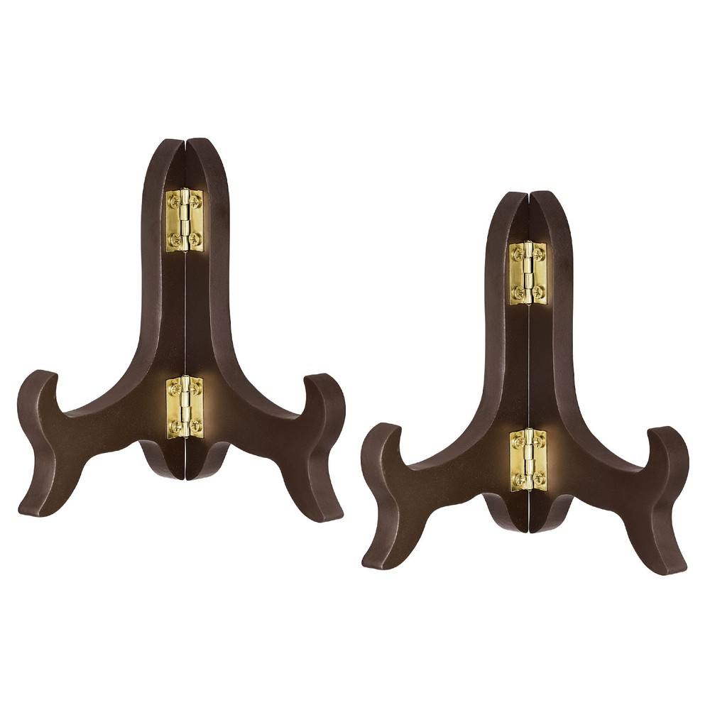 2Pack 4" Easel Plate Holder, for Decorative Picture Frame