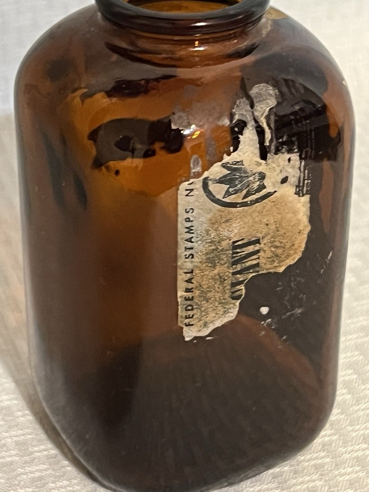 Vintage Levi Garrett Snuff Jar Empty
