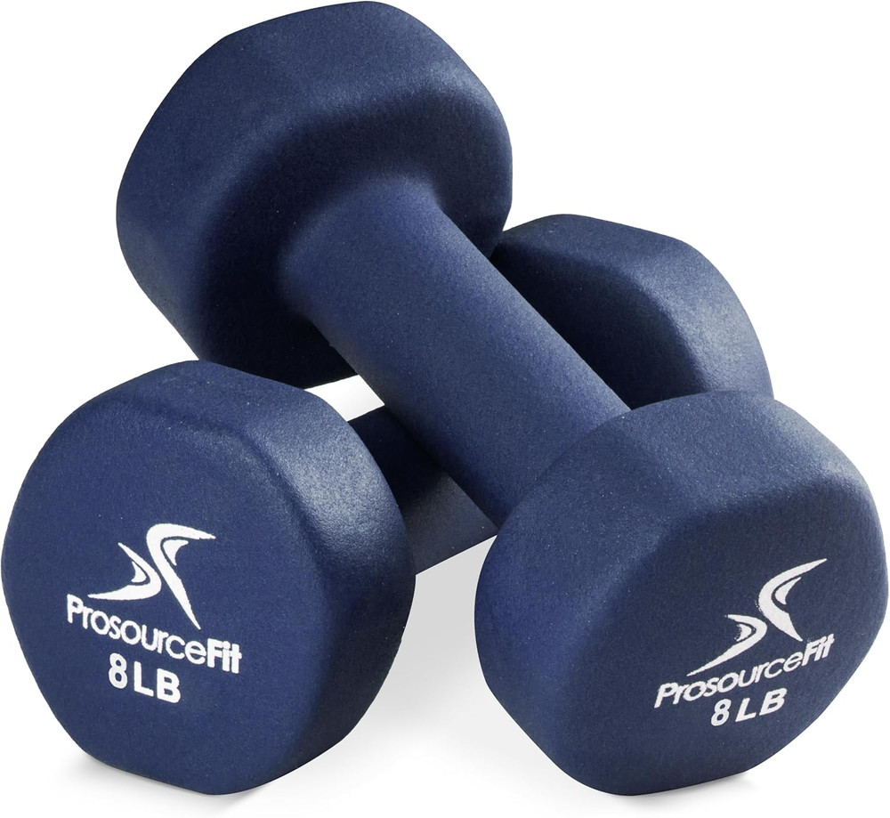Neoprene Dumbbell Coated for Non-Slip Grip