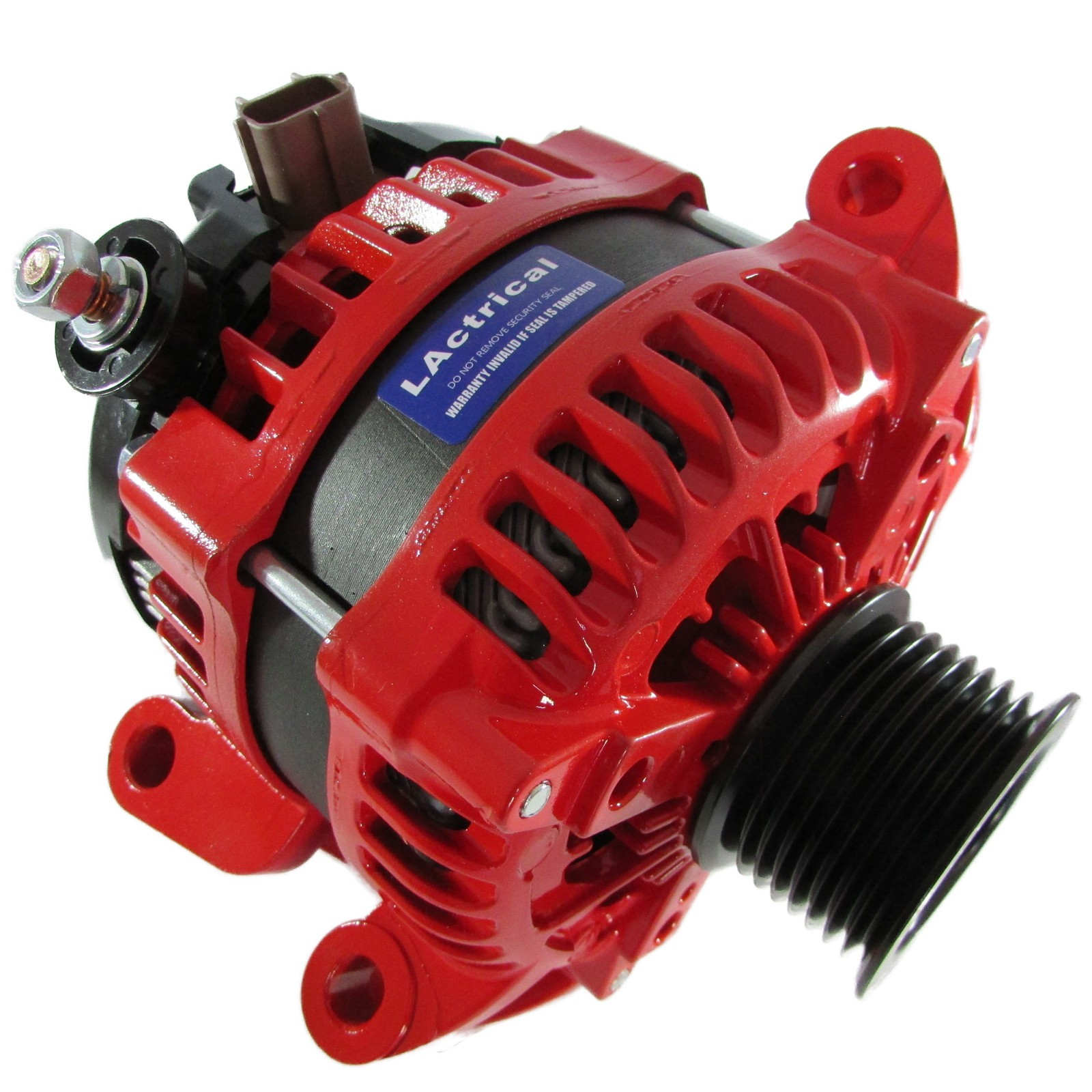 HIGH OUTPUT 350AMP RED 6 PHASE HAIRPIN ALTERNATOR FOR FORD RANGER F150 F250 F350