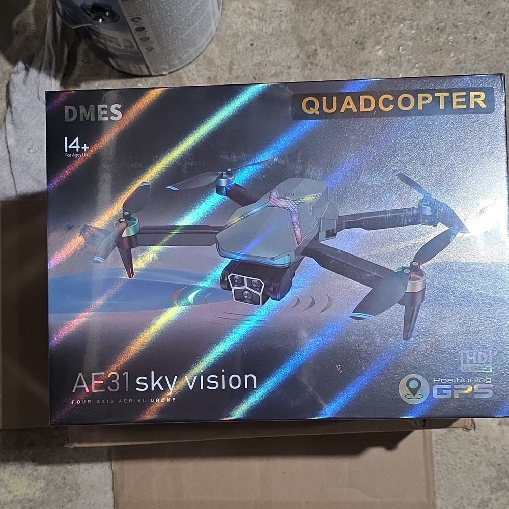 DMES AE31 Sky Vision Quadcopter HD Camera GPS Headless Mode Obstacle Avoidance