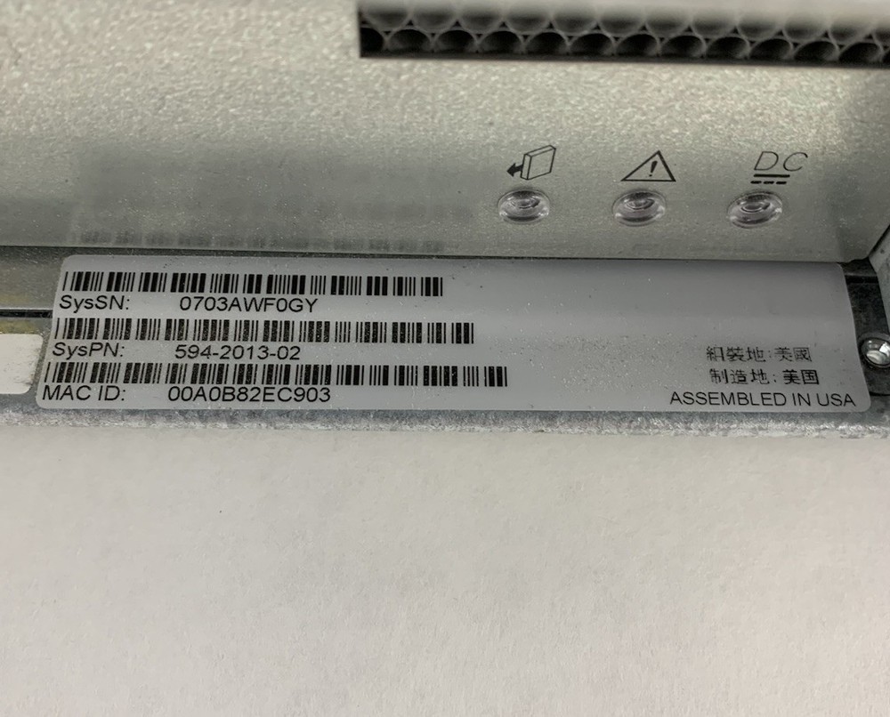 Sun Microsystems 0843 Class 4600 16 Bay Storage Array w/ Power Supplies