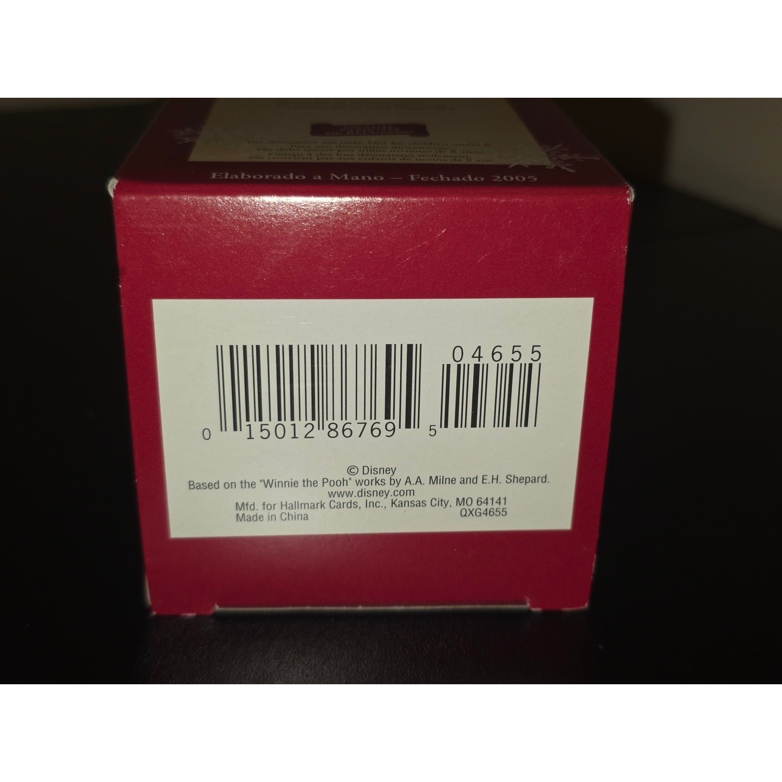 Hallmark Keepsake 2005 Disney Winnie the Pooh Amigos de Verdad Ornament QXG4655