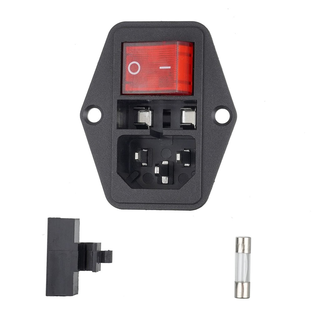 EPLZON Inlet Module Plug 3D Printer Arcade Power Switch 10A 250V Power...