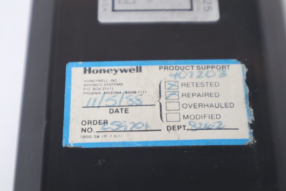 Sperry CD-125 Air Data CMD Display 7000125-901