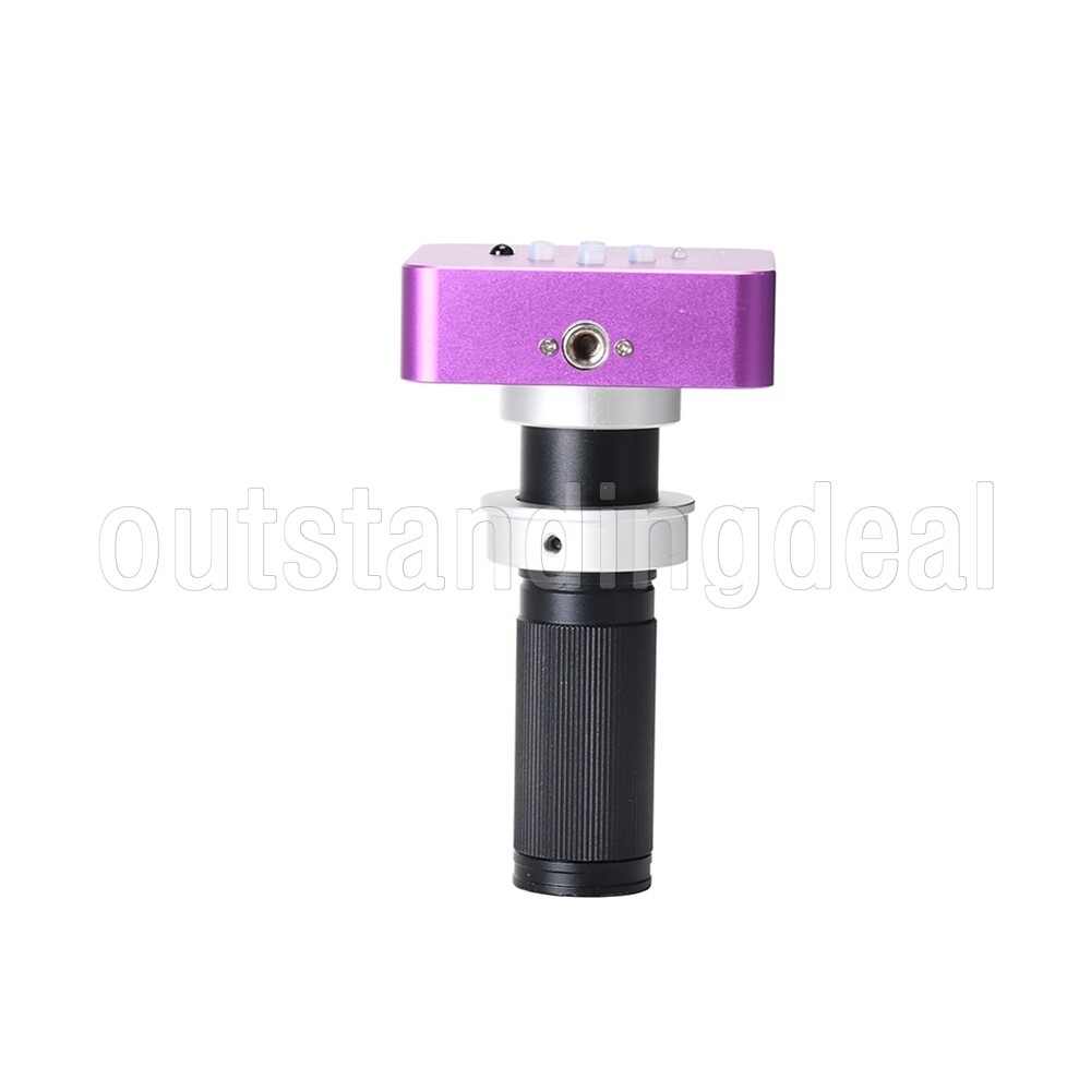 51MP 1080P 2K Digital Microscope Camera HDMI USB Camera Visual Field 120X Lens