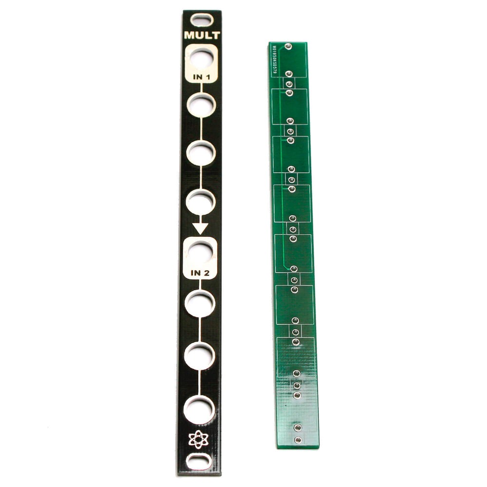 Synthrotek Passive Mult PCB and Panel - Eurorack Multiple Module