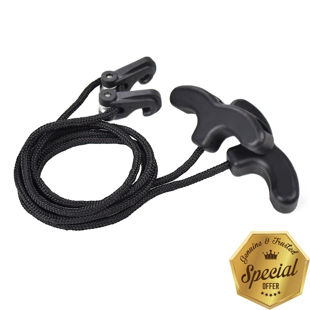 1Pc Crossbow Cocking Device Crossbows Cocker Rope Double Handle Strings Cocking