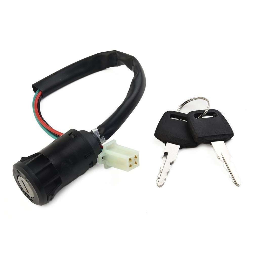 Essential Replacement Ignition Switch For 4 Wire Connection And 2 Keys