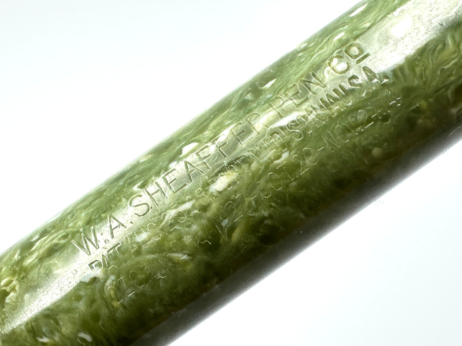 VINTAGE c1928 SHEAFFER LIFETIME FLAT TOP OVERSIZE Sr FOUNTAIN PEN 14K RESTORED