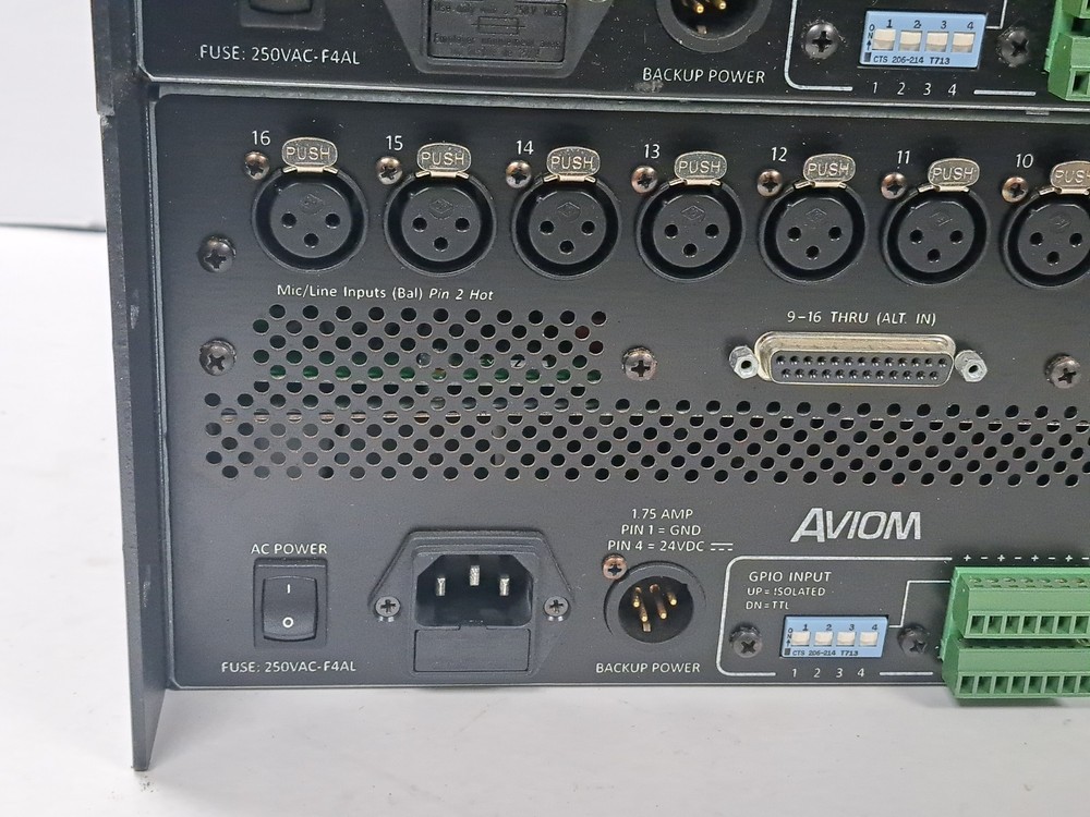 Aviom 6416m 16-Channel Mic Input Module
