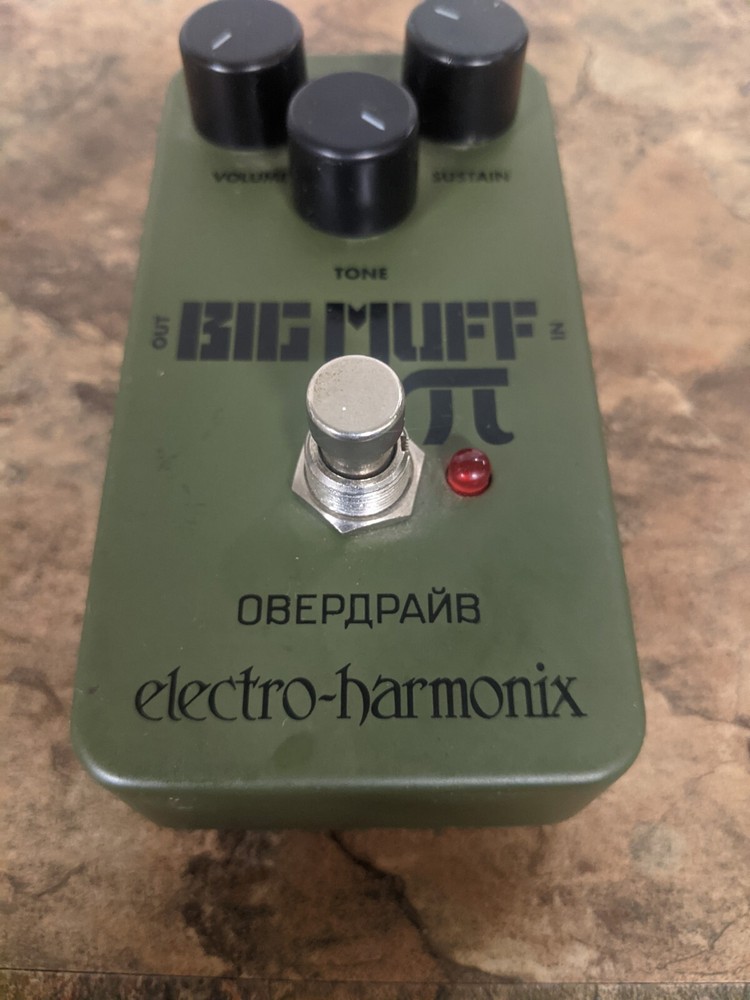 electro harmonix green russian big muff Pi