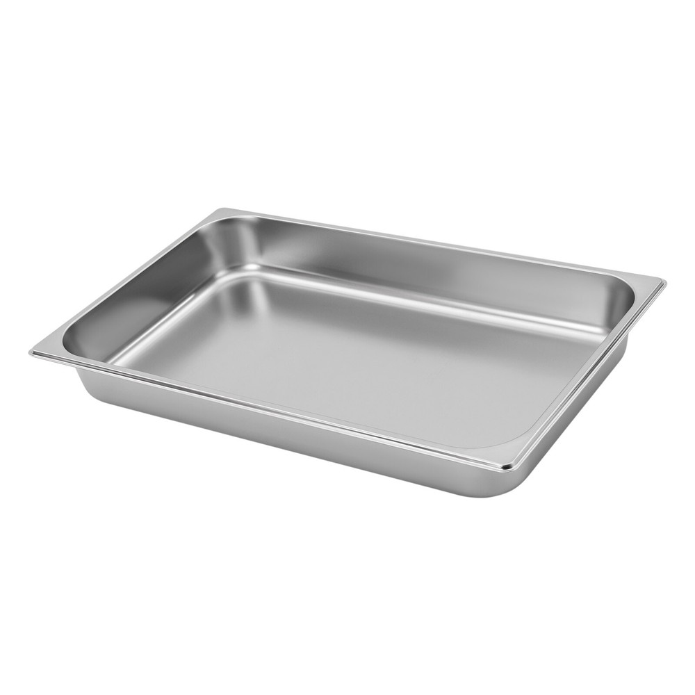 9L/9.5QT Rectangular Roll Top Chafing Dish Buffet Set Pan Chafer Stainless Steel