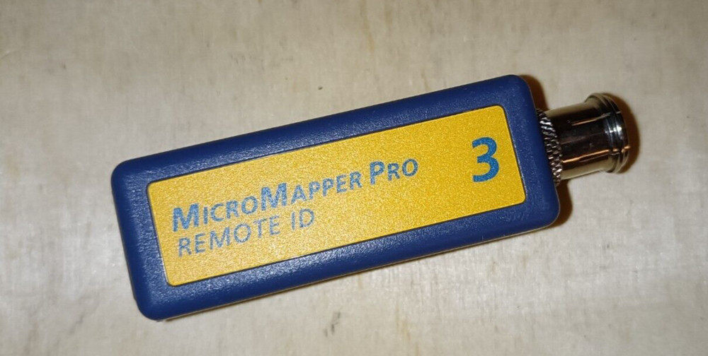 Fluke Networks Micro Mapper Pro Remote ID 3 Identifier number 3,
