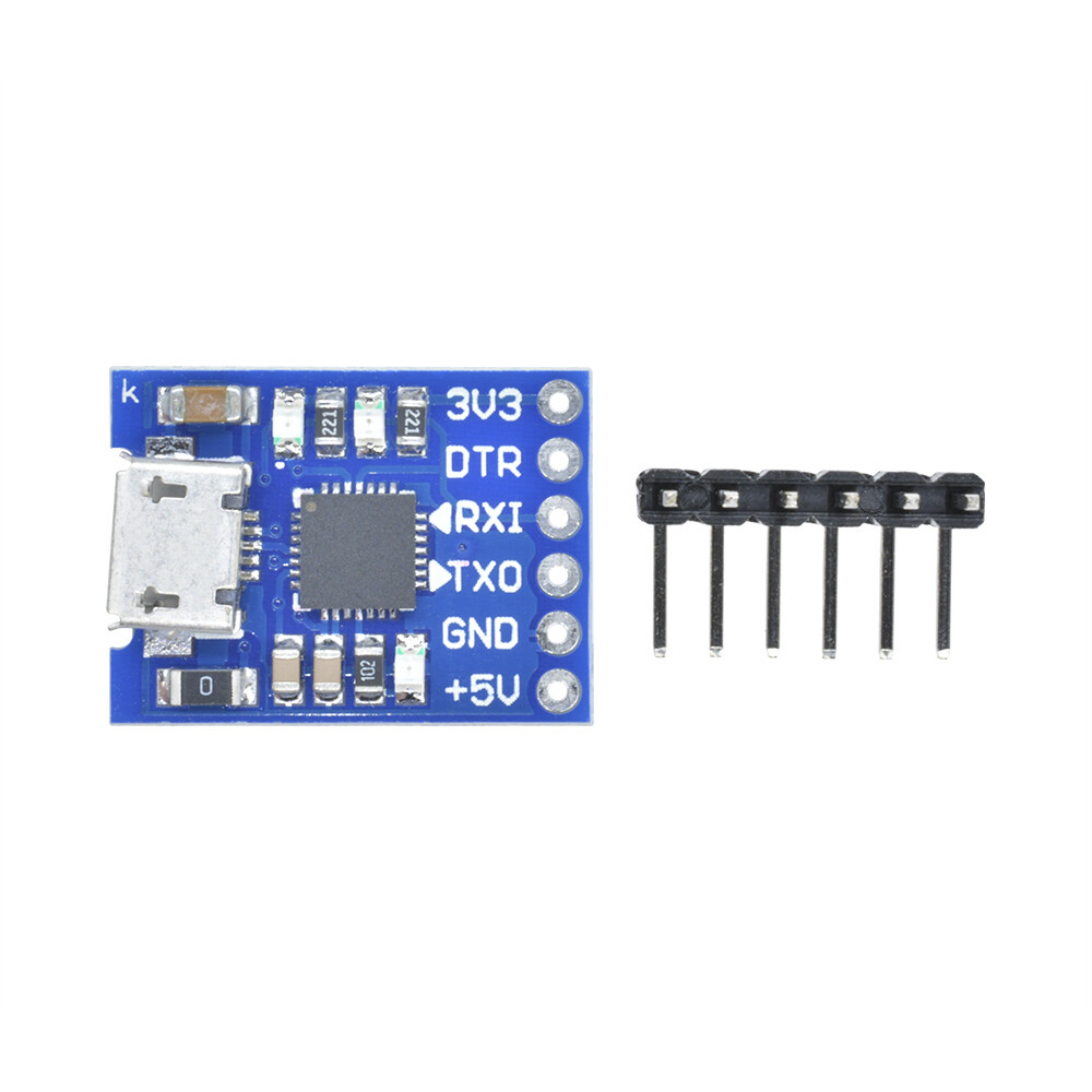 MCU2012 MICRO USB to UART TTL Module 6Pin Serial Converter STC Replace FT232 NEW